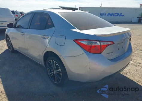 2014 Toyota Corolla S Plus from USA, damaged, VIN 5YFBURHE2EP012102